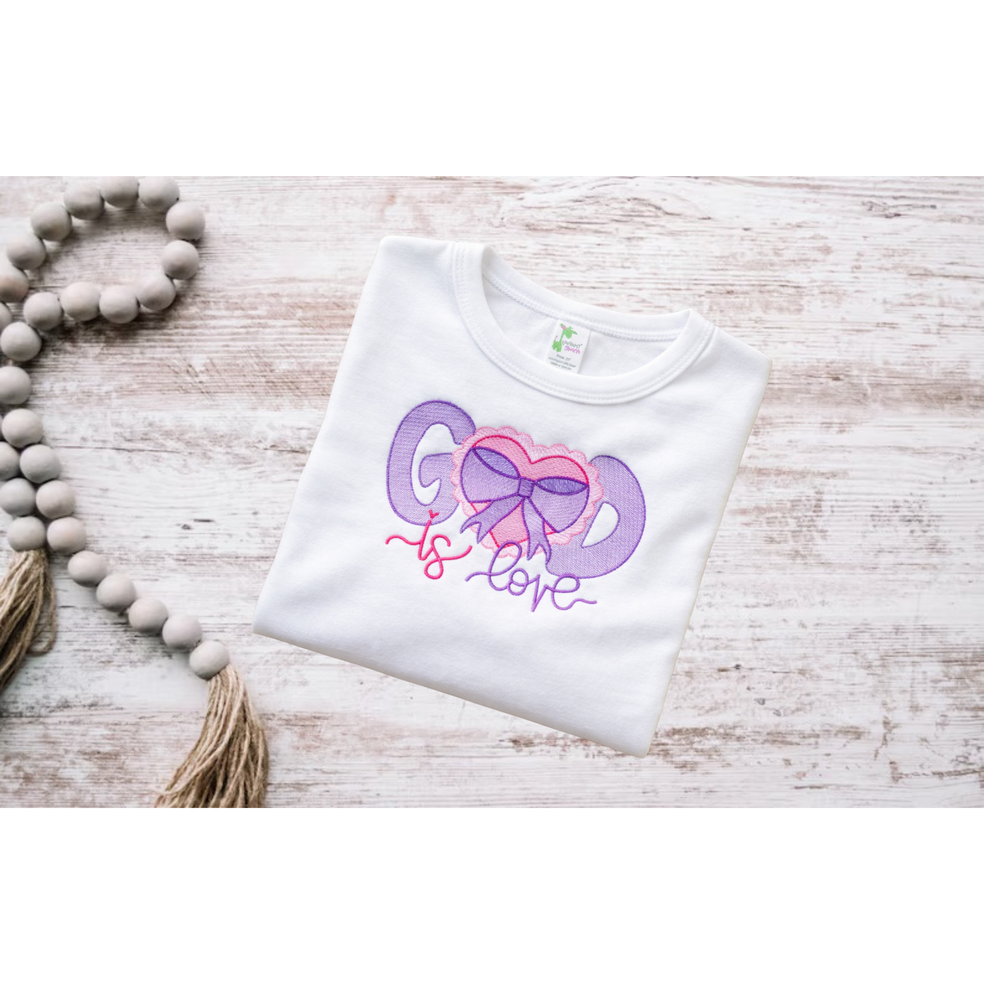 God is Love Ruffle Long Sleeve